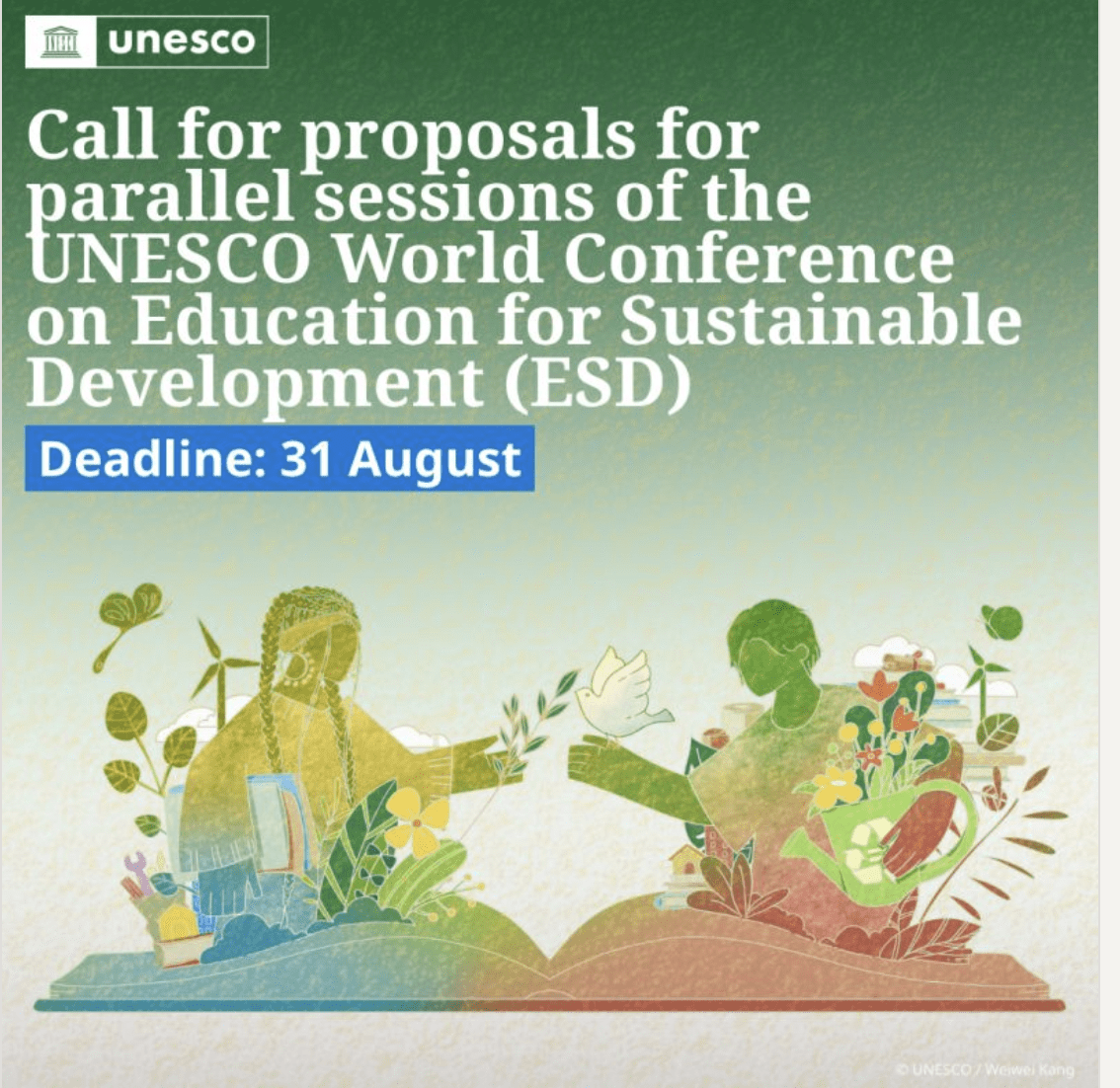 UNESCO World Conference on Education for Sustainable Development (ESD) 2027 Call for Proposals: Submit a Parallel Session for the Global Conference in Nairobi, Kenya