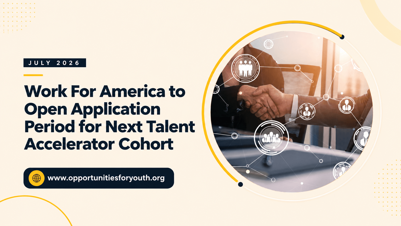 Work for America to Open Applications for Second Talent Accelerator Cohort