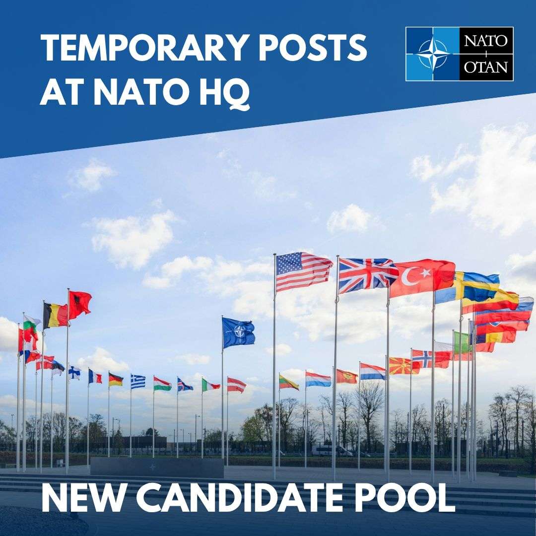 Temporary Staff Positions at NATO Headquarters in Brussels, Belgium – Apply to the NATO Temporary Staff Candidate Pool