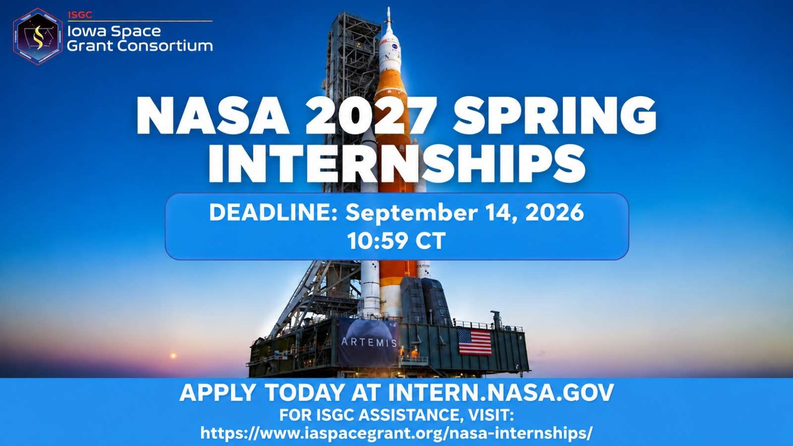 NASA Spring 2027 OSTEM Internships: Apply for Paid NASA Internship Opportunities Before September 14, 2026