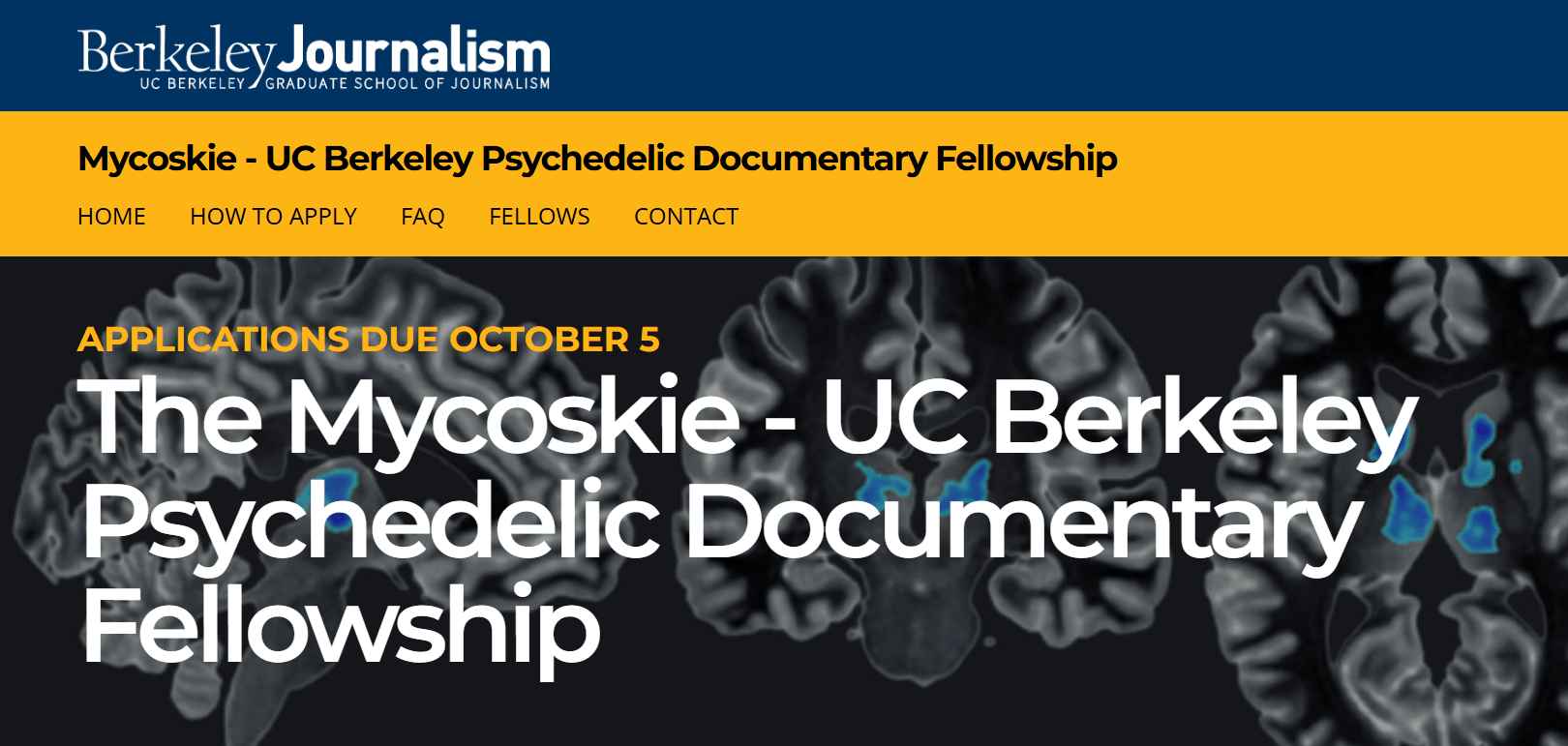 Mycoskie–UC Berkeley Psychedelic Documentary Fellowship 2026: Up to $20,000 for Documentary Filmmakers Worldwide