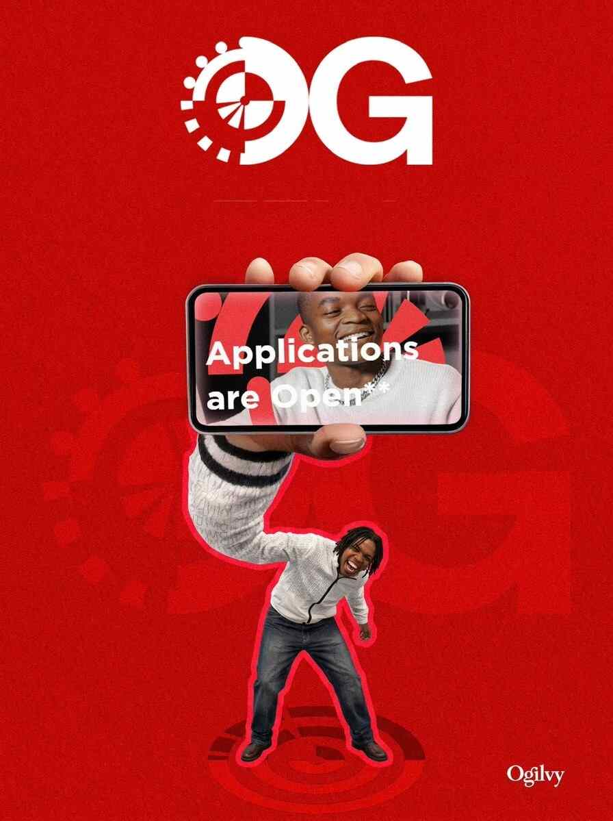 Ogilvy South Africa 2027 Ogilvy Giants (OG) Graduate Programme for young South Africans.